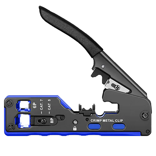 RJ45 Crimp Tool Cat5e Cat6 Cat7 Cat8 6P 8P Modular Plugs
