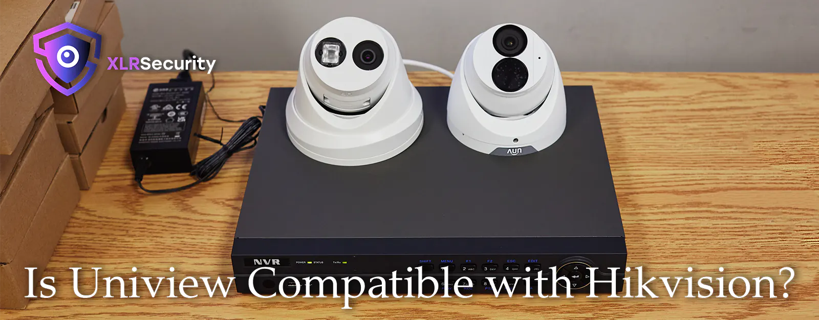 Hikvision and Uniview camera on top of Hikvision NVR