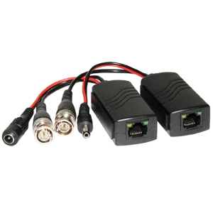 TVI Video Balun for analog cameras with ethernet port