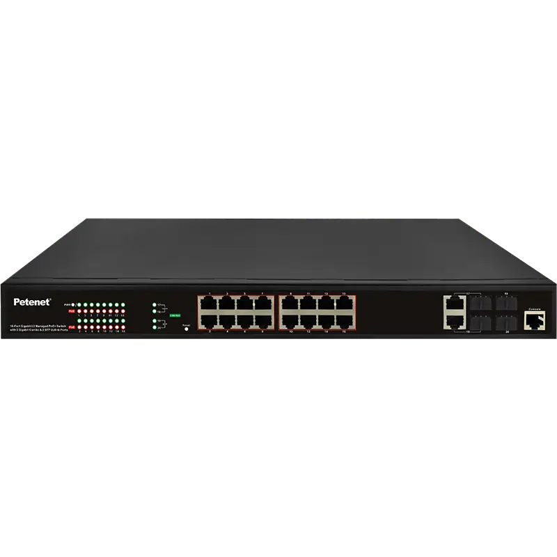 20-Port Gigabit L2 Managed PoE Switch