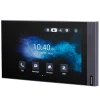 A 7-inch touchscreen monitor made by Akuvox for displaying the intercom video, with a stylish UI