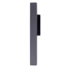 A side view of Akuvox's S562 indoor monitor with a grey plastic body
